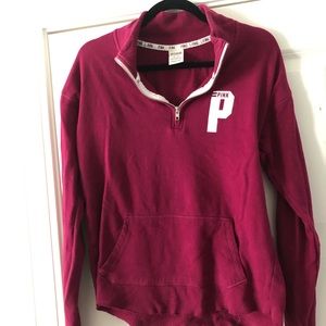 PINK by Victoria’s Secret magenta pullover